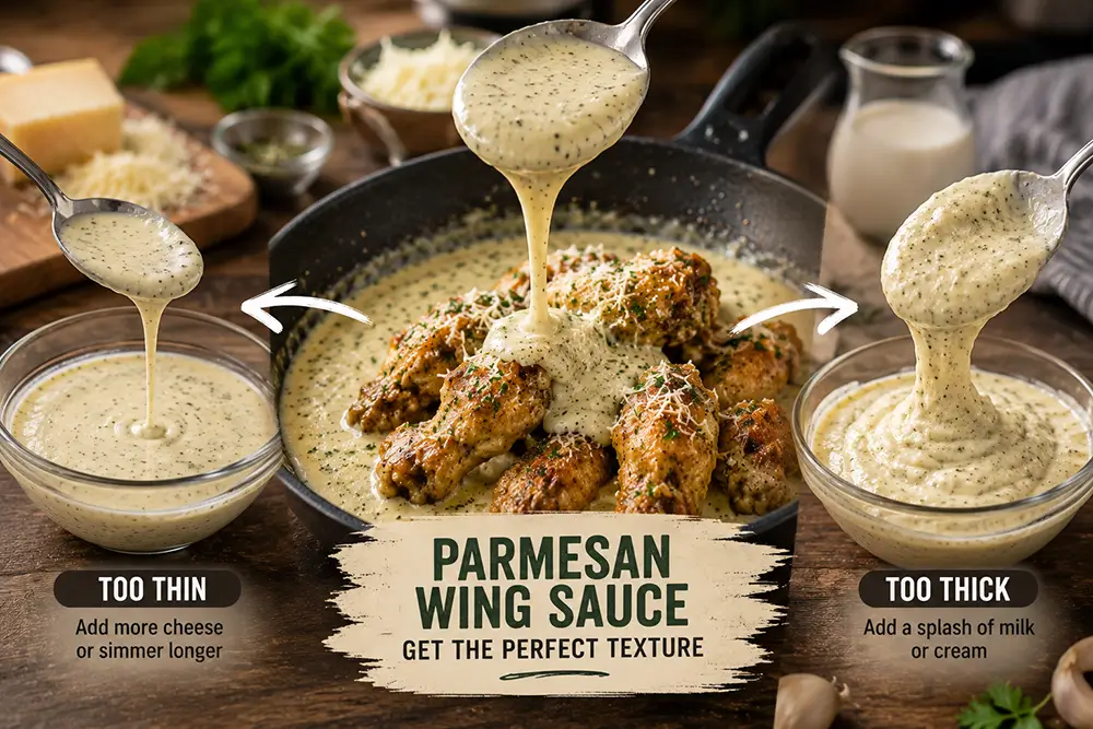 Parmesan Wing Sauce: The Creamy Garlic Flavor Everyone Loves 2 parmesan garlic wing sauce