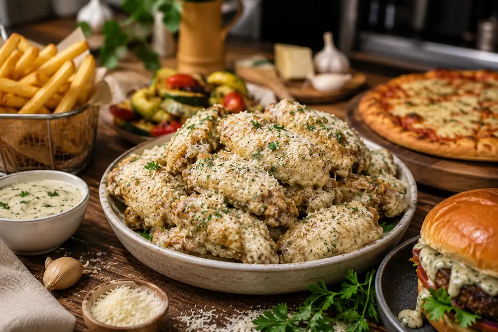 Parmesan Wing Sauce: The Creamy Garlic Flavor Everyone Loves 3 wing sauce ingredients