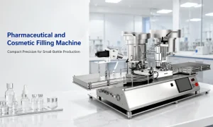 2026 pharmaceutical-and cosmetic filling machine compact precision for small bottle production