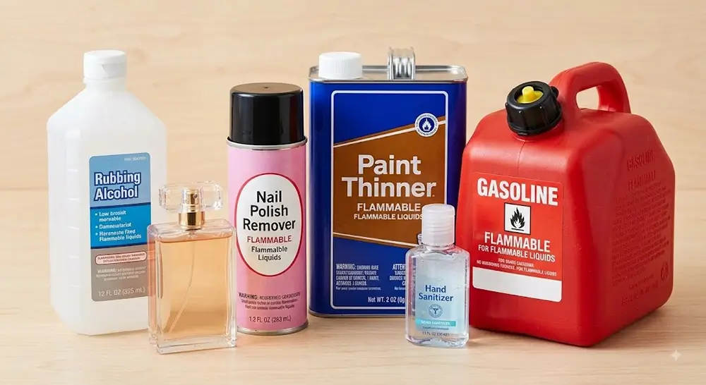 How to Safely Handle Flammable Liquids in Daily Life 1 flammable liquid household products